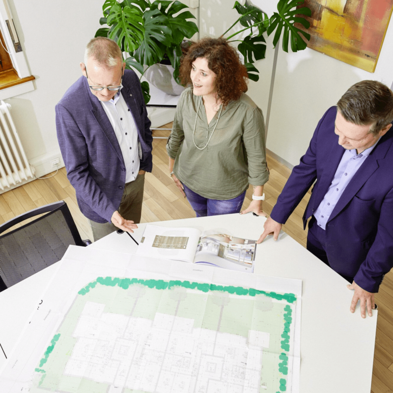 Walter Marfurt leitete das Unternehmen mit Elisabeth Ritter und Claude Jan bis ins Jahr 2000.